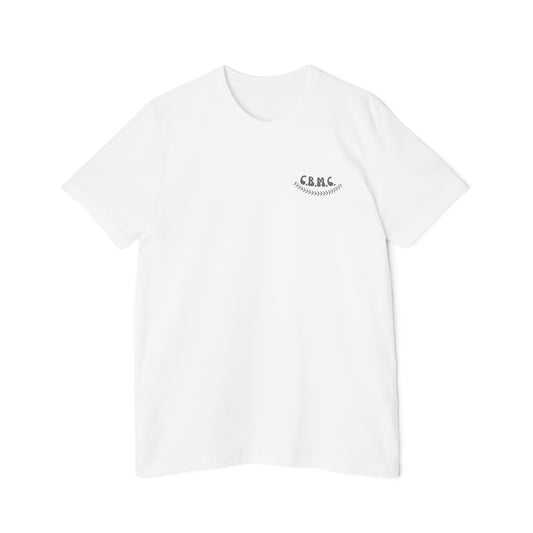 Cool Baseball Moms Club, Front & Back - Unisex Short-Sleeve Jersey T-Shirt