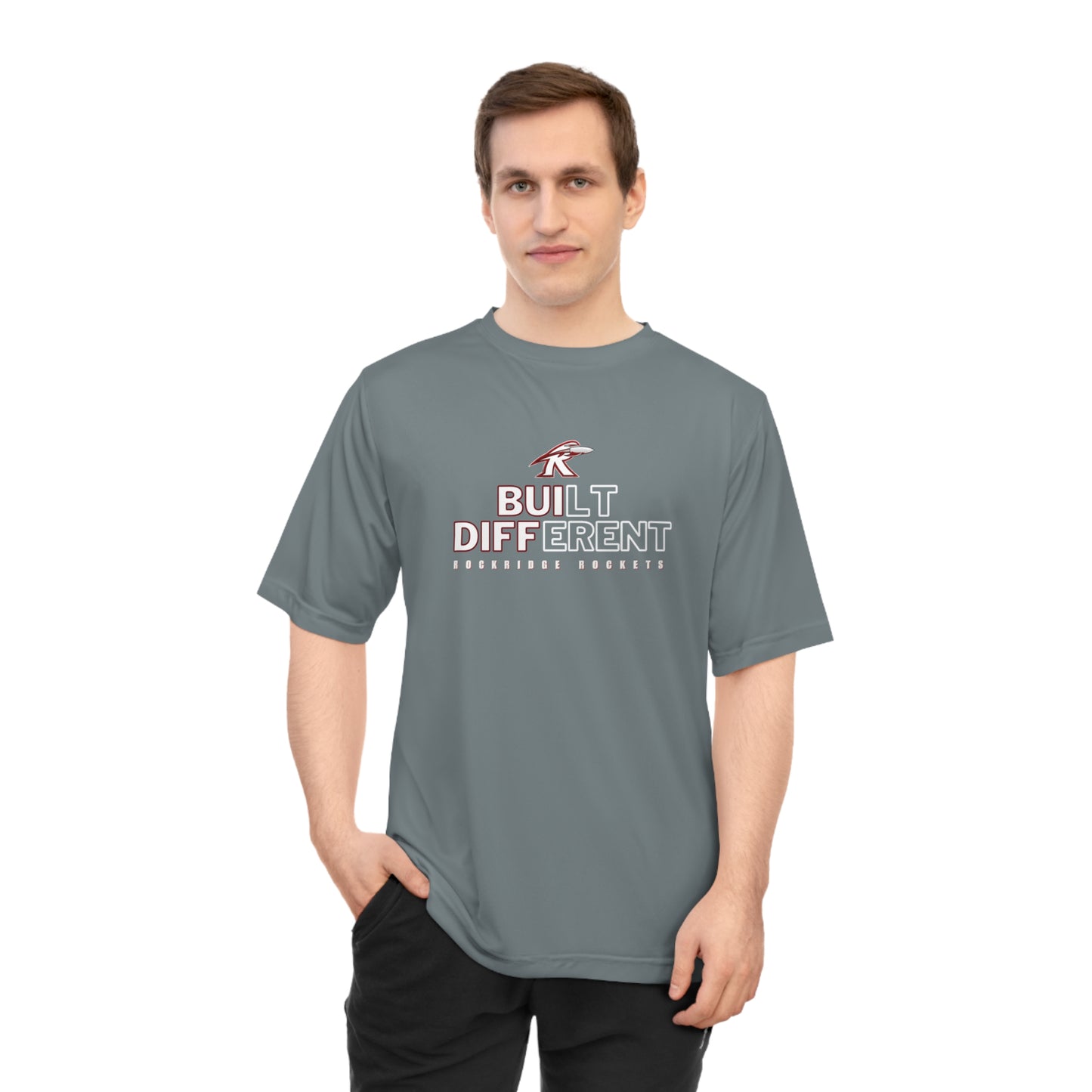 Built Different, Rockridge Rockets - Unisex Zone Performance T-shirt