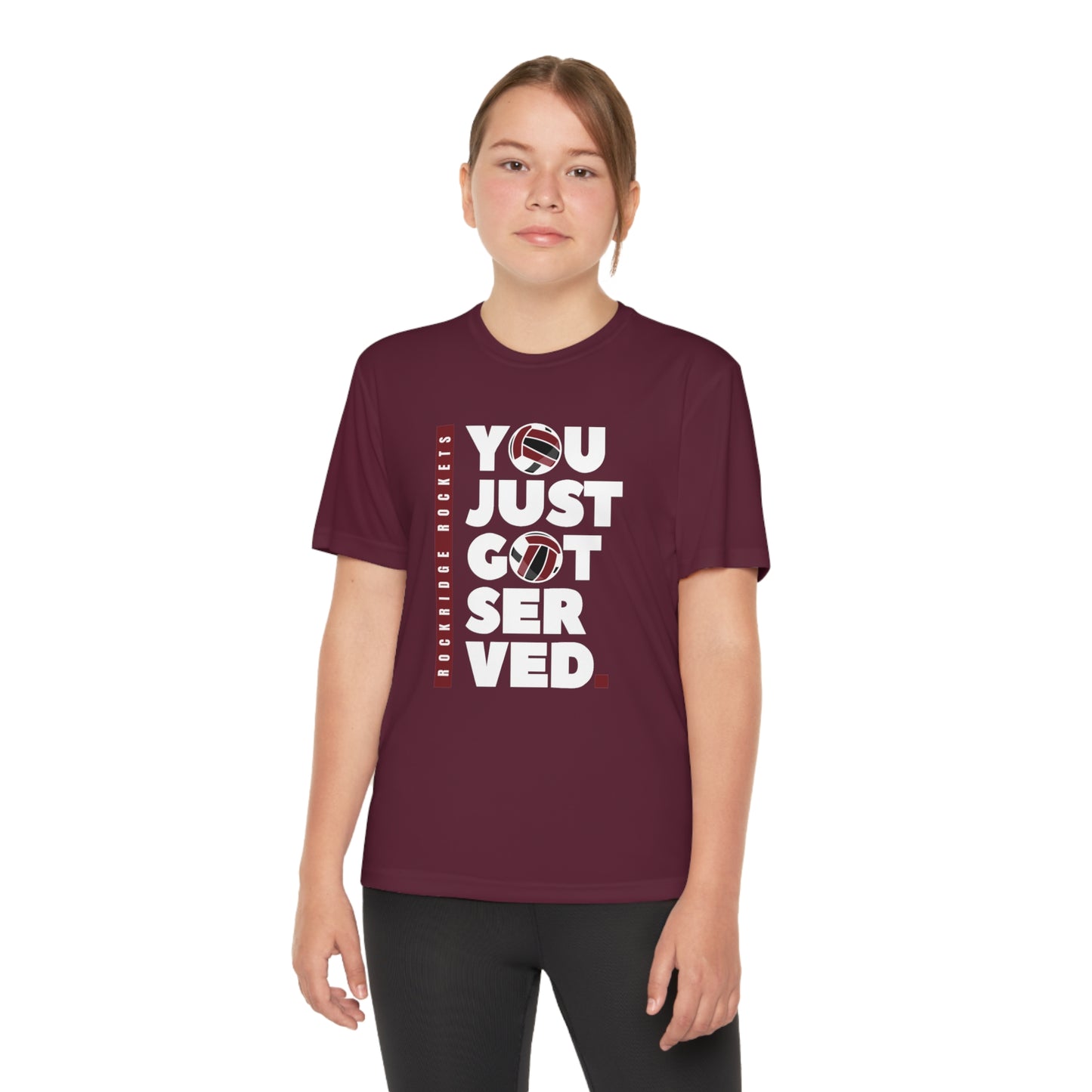 Volleyball, Rockridge Rockets - Youth Competitor Tee