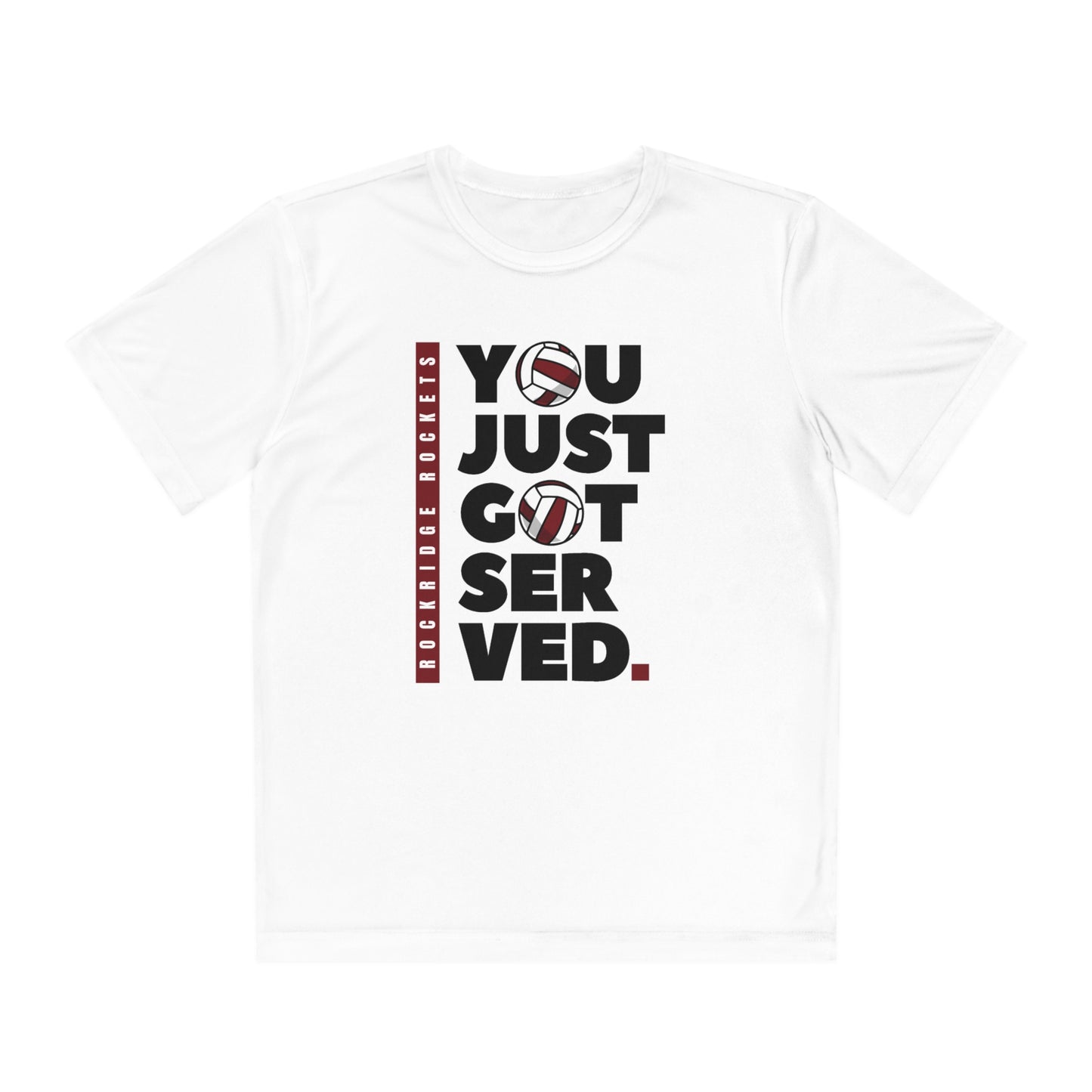 Volleyball, Rockridge Rockets - Youth Competitor Tee