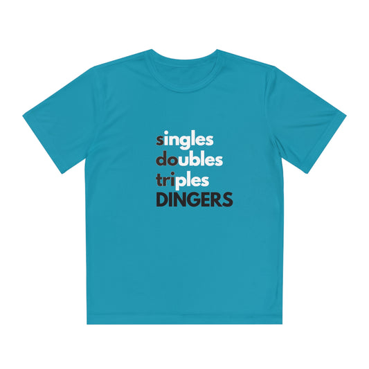 DINGERS, inspired by Jase & Pierce - Youth Competitor Tee