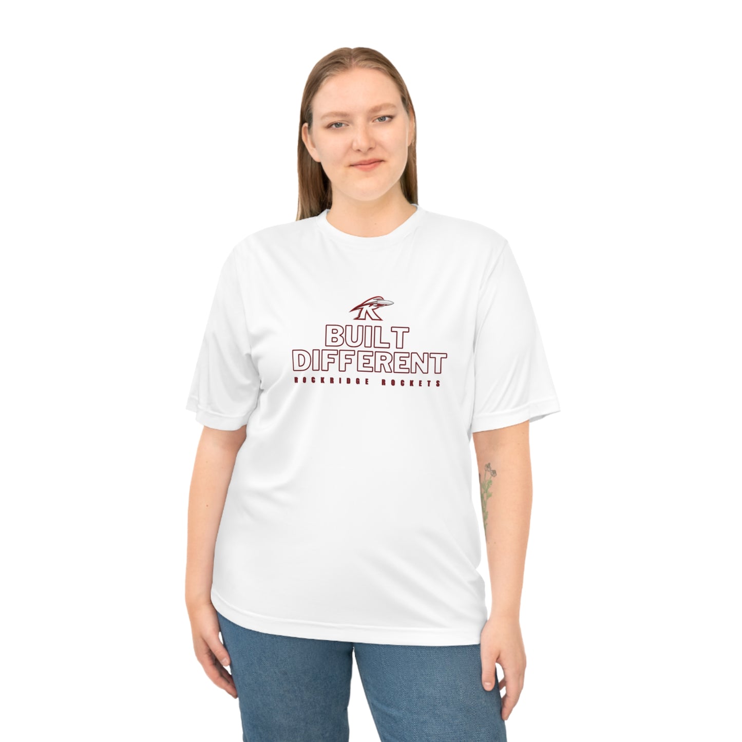 Built Different, Rockridge Rockets - Unisex Zone Performance T-shirt
