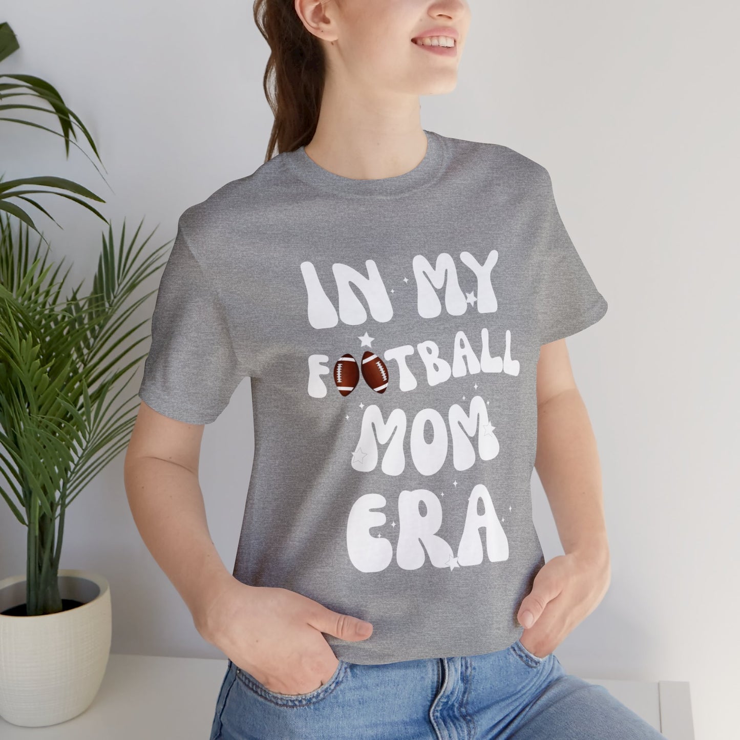 In My Football Mom Era - Unisex Jersey Short Sleeve Tee