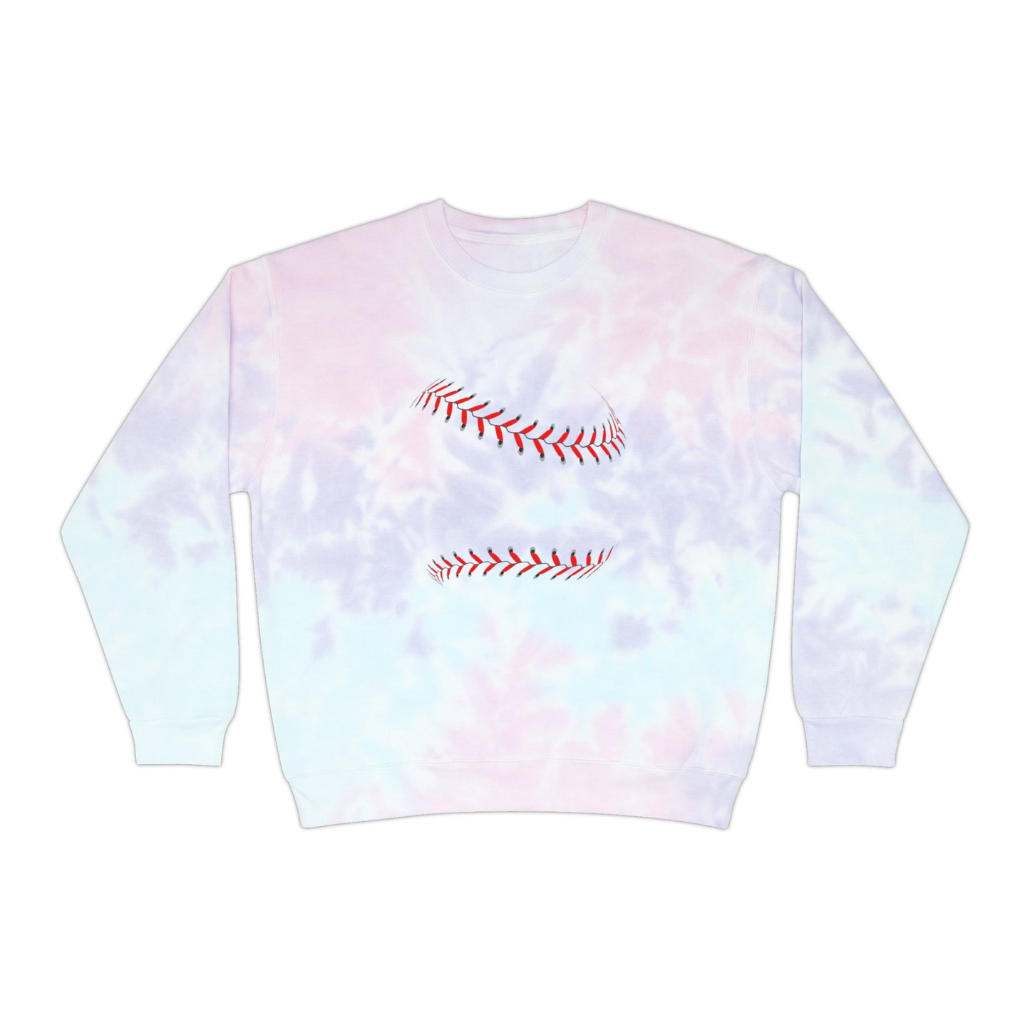 Baseball - Unisex Tie-Dye Sweatshirt