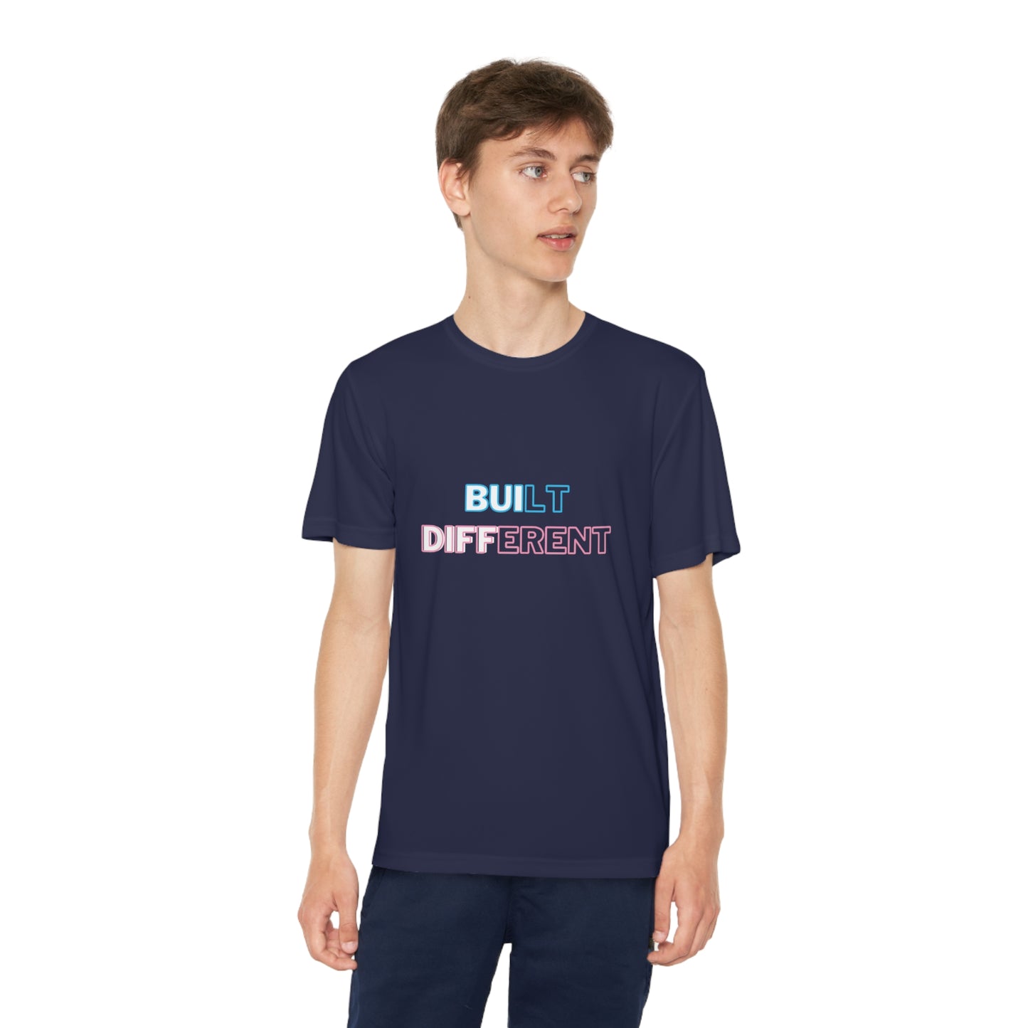 Built Different, inspired by Jase & Pierce - Youth Competitor Tee
