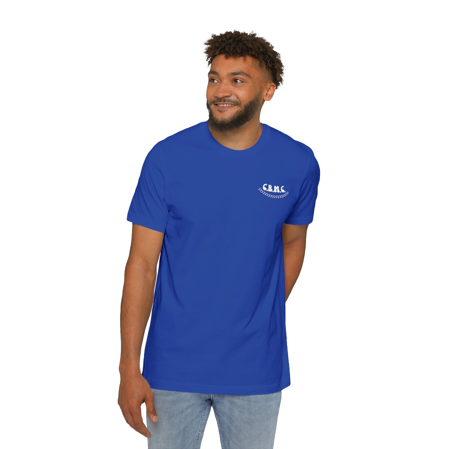 Cool Baseball Moms Club, Front & Back - Unisex Short-Sleeve Jersey T-Shirt