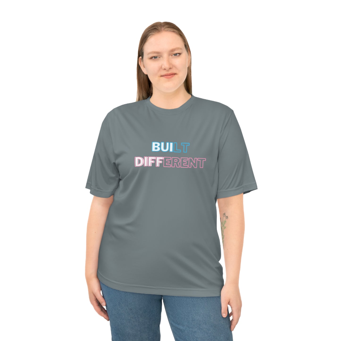 Built Different, Inspired by Jase & Pierce- Unisex Zone Performance T-shirt